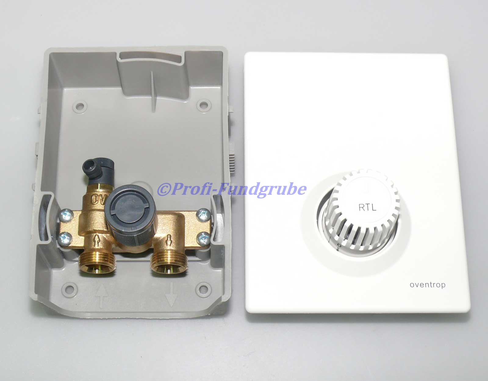 OVENTROP UNIBOX RTL EINZELRAUM-REGELUNG WEISS | eBay