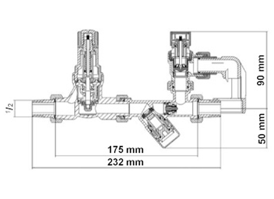 Syr Gruppo Di Sicurezza 25, DN 20 X ¾, 10 Bar - Foto 2